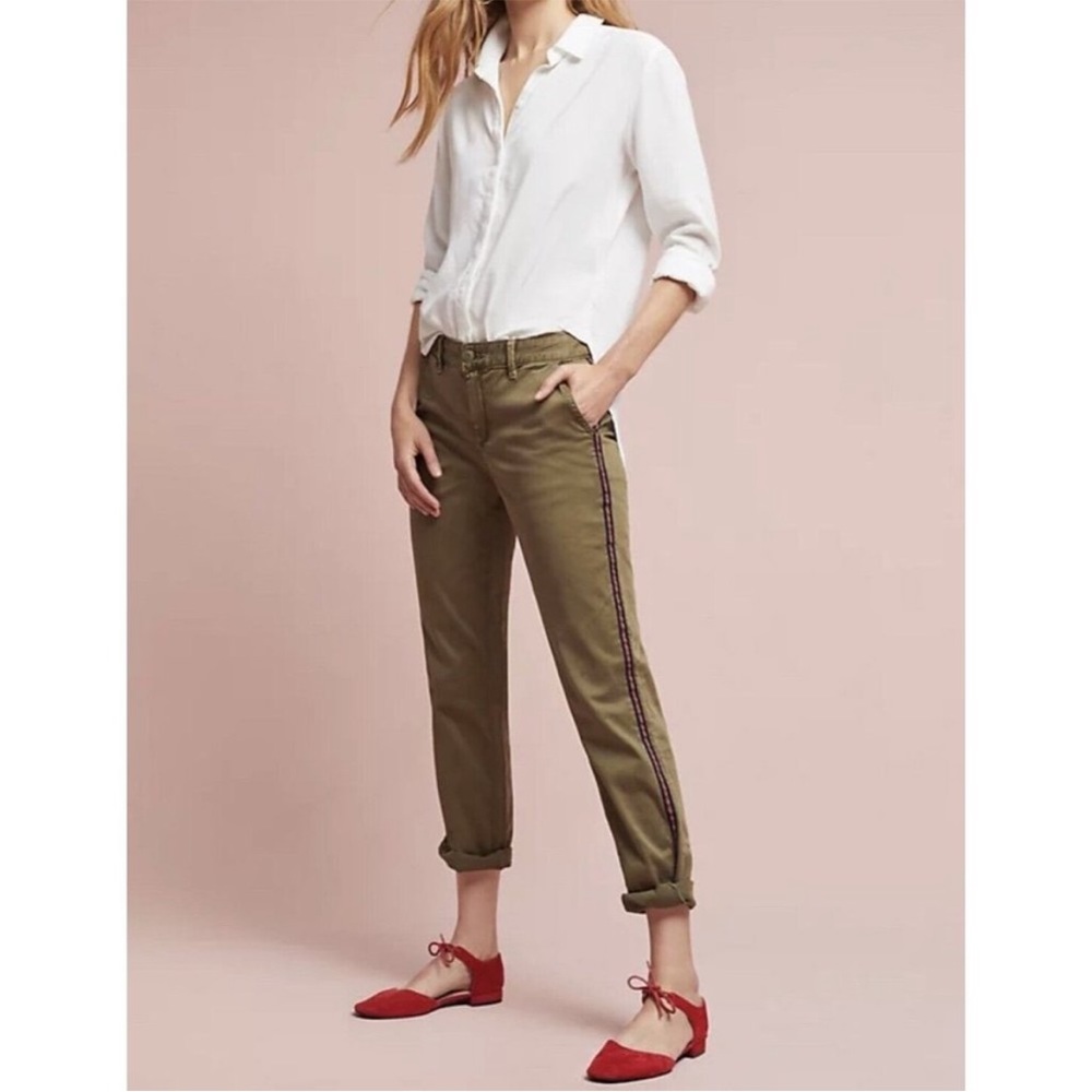 CHINO by Anthropologie Ribbon Pants
